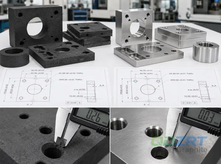 Custom Graphite Part Drawing Review: Tolerances, Holes, Walls, and Edge Risk