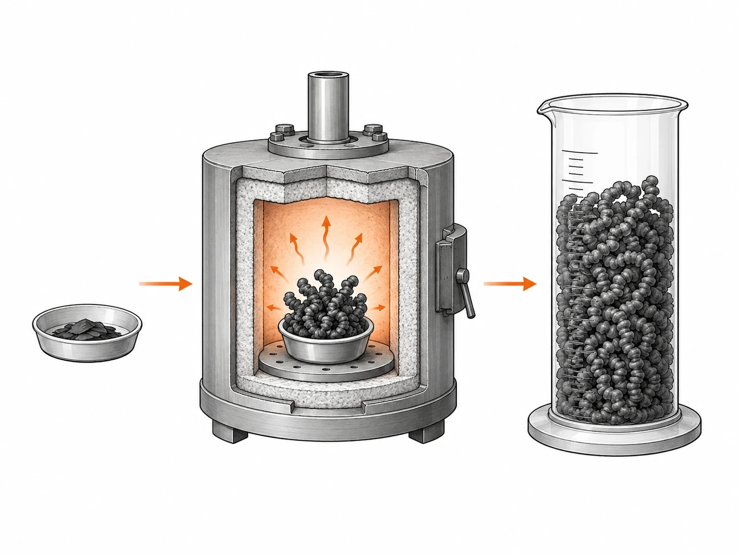 Expandable graphite expansion test