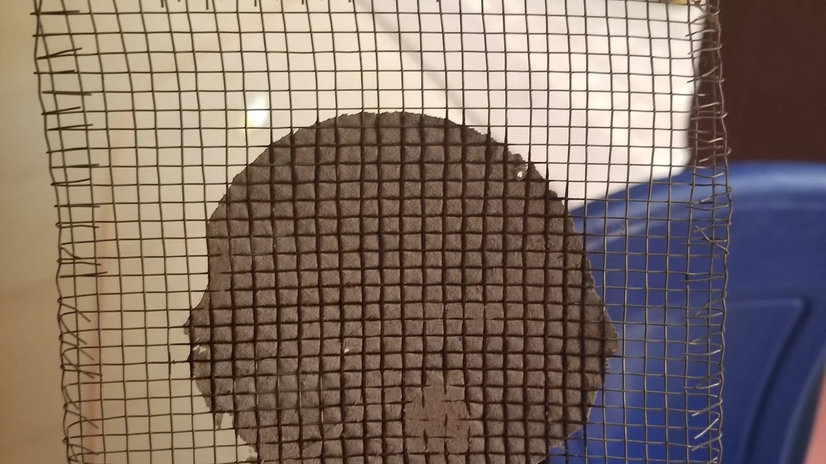 Fine sieve for micronized graphite powder psd.