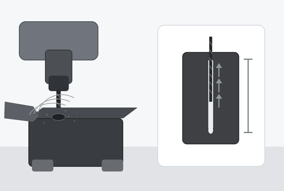 Deep-Hole Drilling in Graphite: Tooling, Breakthrough Risk, and Inspection