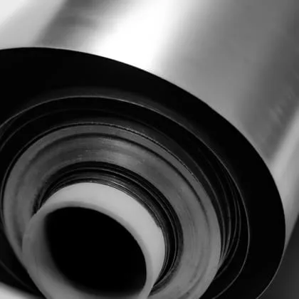 Graphite paper roll surface edge inspection for industrial graphite application.