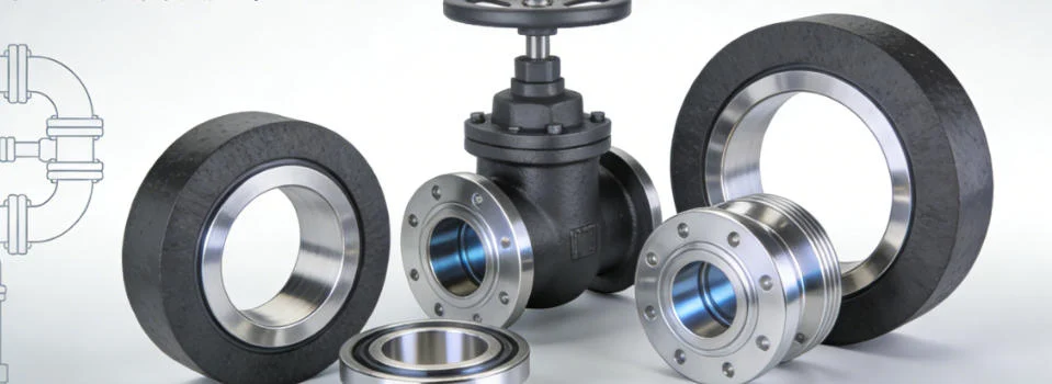 Graphite Sealing in Flanges, Valve Stems, and Pump Shafts: Three Different Sealing Jobs