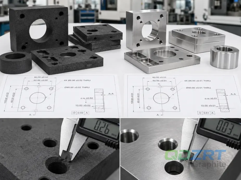 Custom Graphite Parts: Why Your Drawing Needs Different Review Than Metal Parts