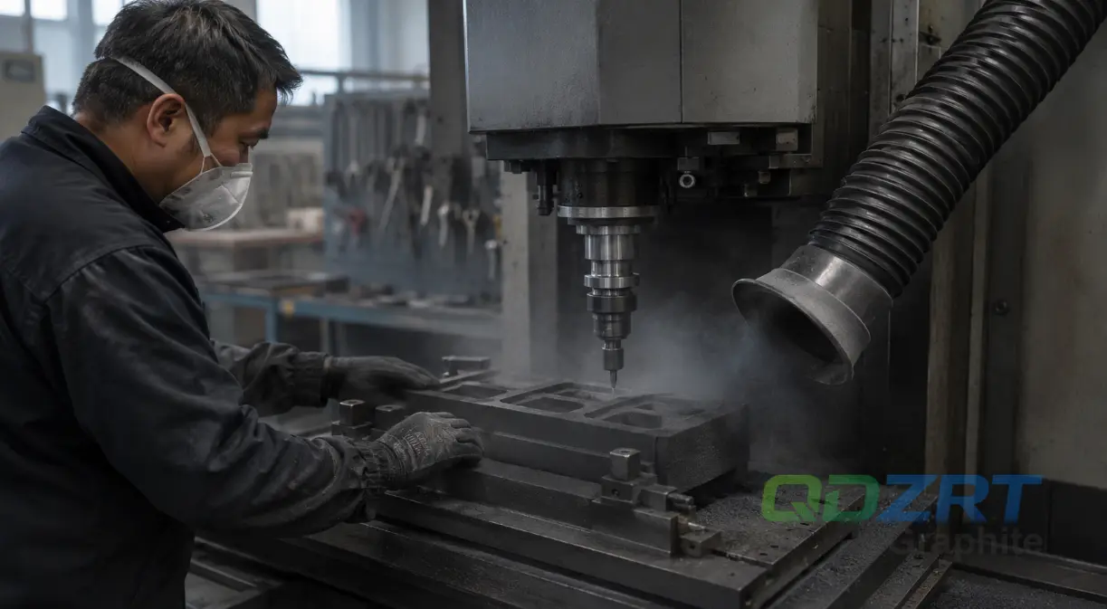 Graphite Machining Dust Control Extraction