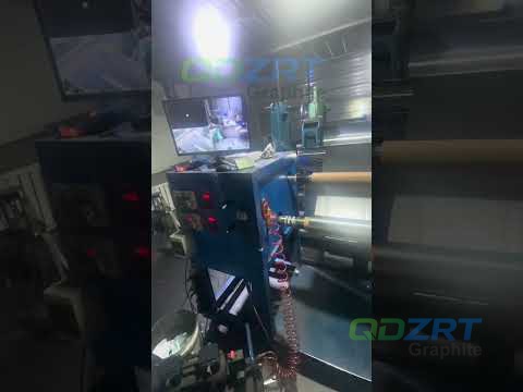 On-site Shot of Graphite Paper Custom Production Line