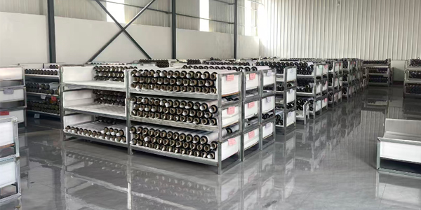 Finished graphite products warehouse