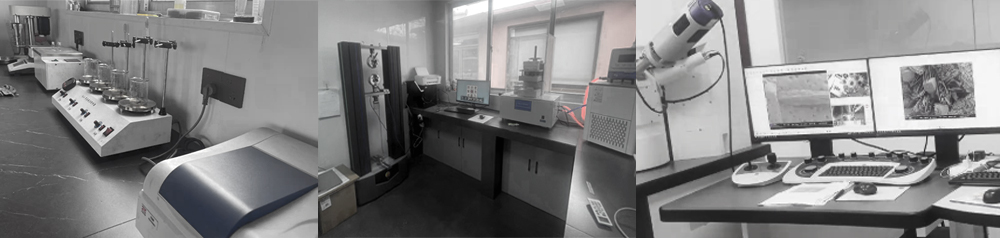 Graphite material testing laboratory equipment
