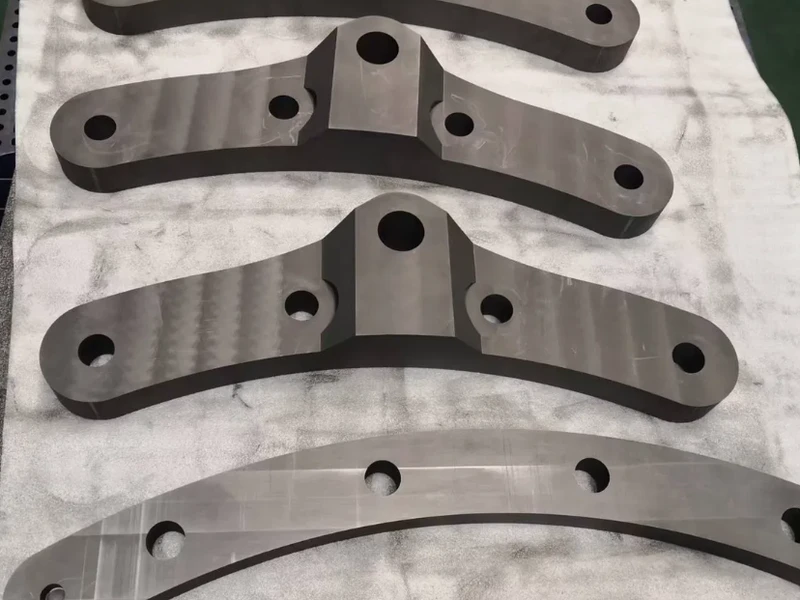 Large CNC Arc Flange Brackets & Beams