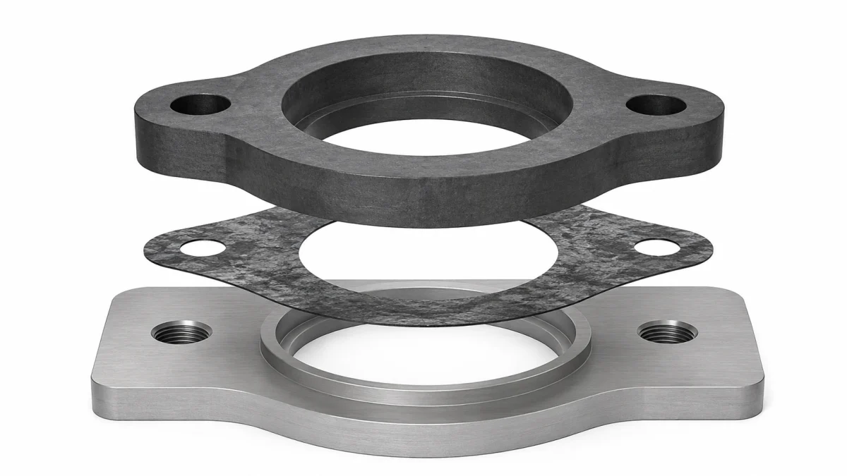 Steifer Graphit mit flexibler Schnittstelle für industrielle Graphitanwendungen.
