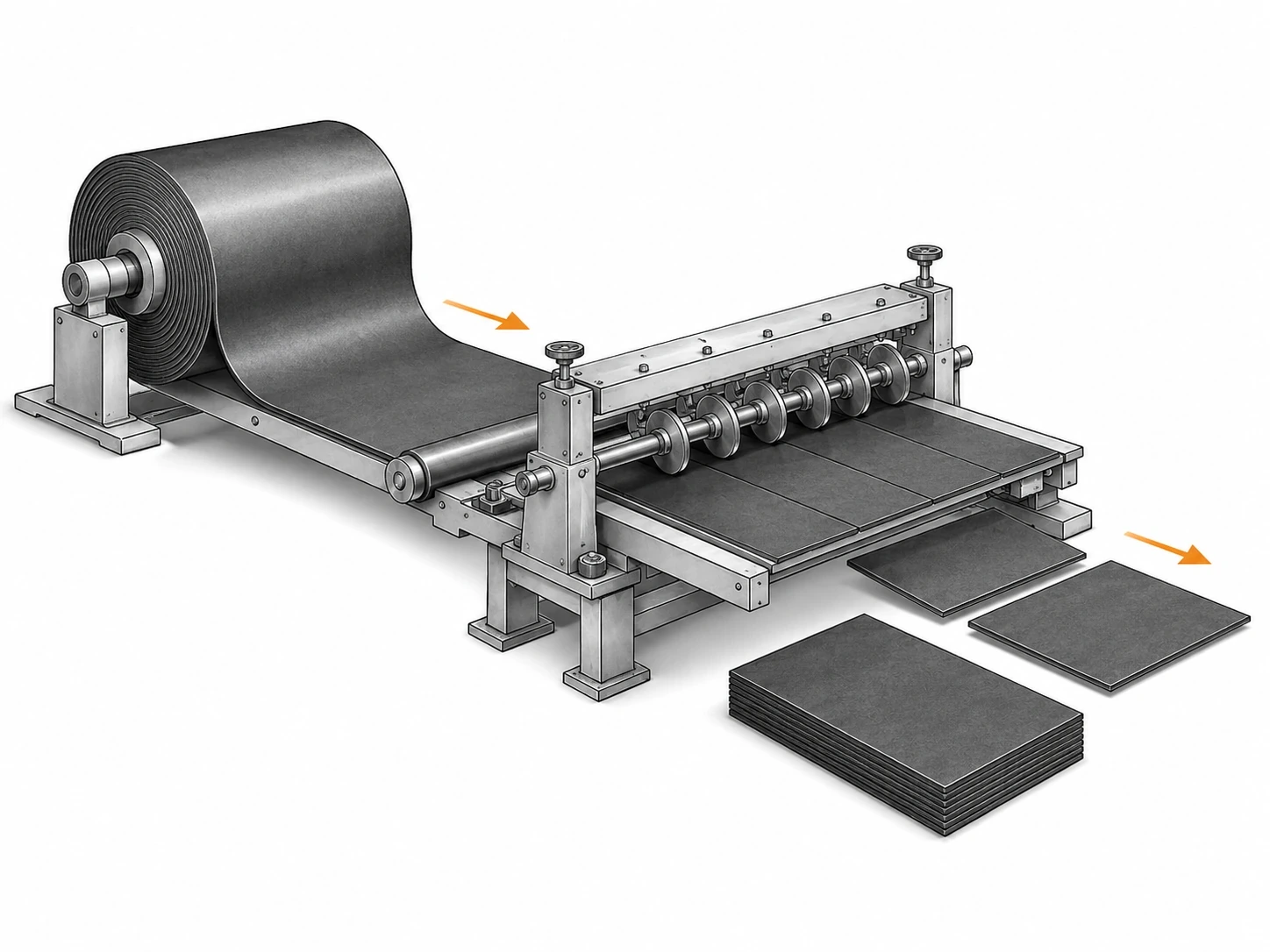Roll vs sheet conversion