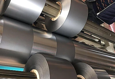 Precision Slit Flexible Graphite Ribbon & Rewinding