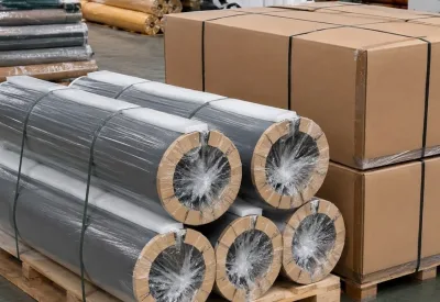 Flexible Graphite Roll Pallet Packaging & Cartons