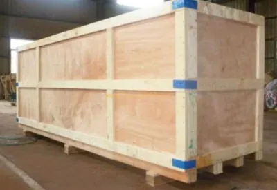 Heavy-Duty Long Wooden Crate Packaging